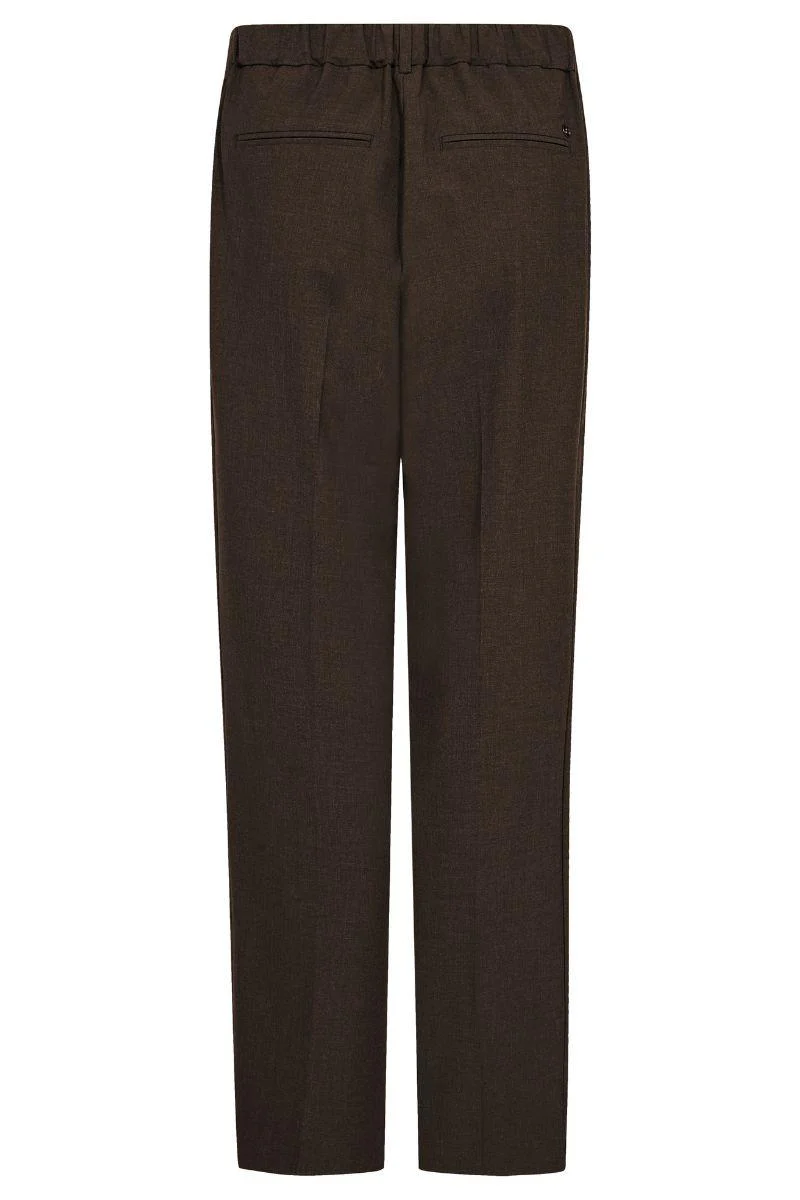 Bai Roy Pant Regular | Coffee Quartz | Tailored Pants fra Mos Mosh - Image 4