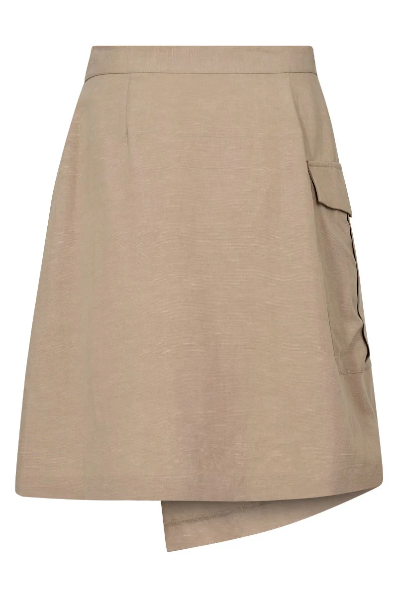 Bali Alexis Skirt | Savannah Tan | Nederdel fra Mos Mosh - Image 5