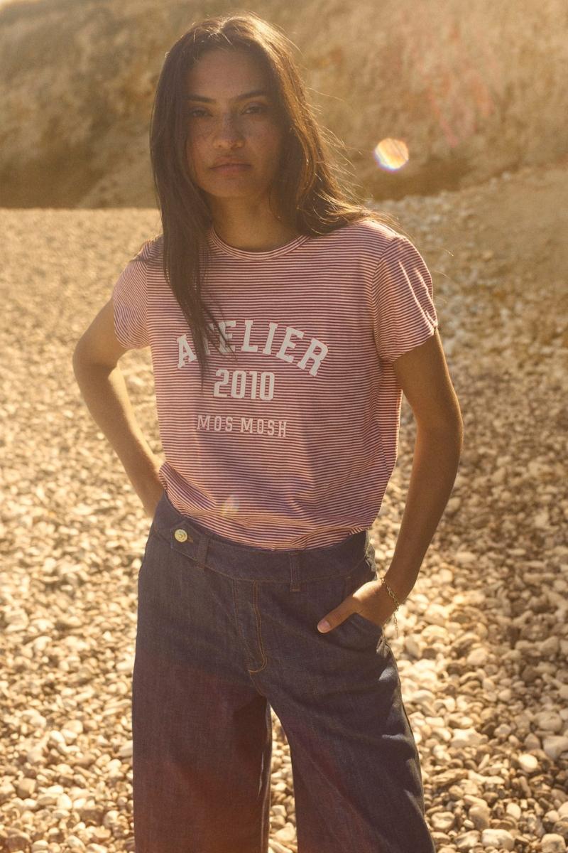 Bantry Nippon Jeans Cropped | Dark Blue | Jeans fra Mos Mosh - Image 7