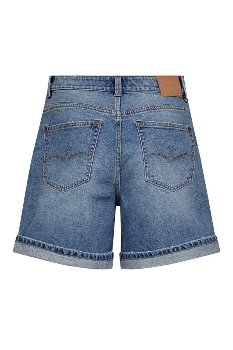 Bati Denim Shorts Shorts | Blue | Shorts fra Mos Mosh - Image 5