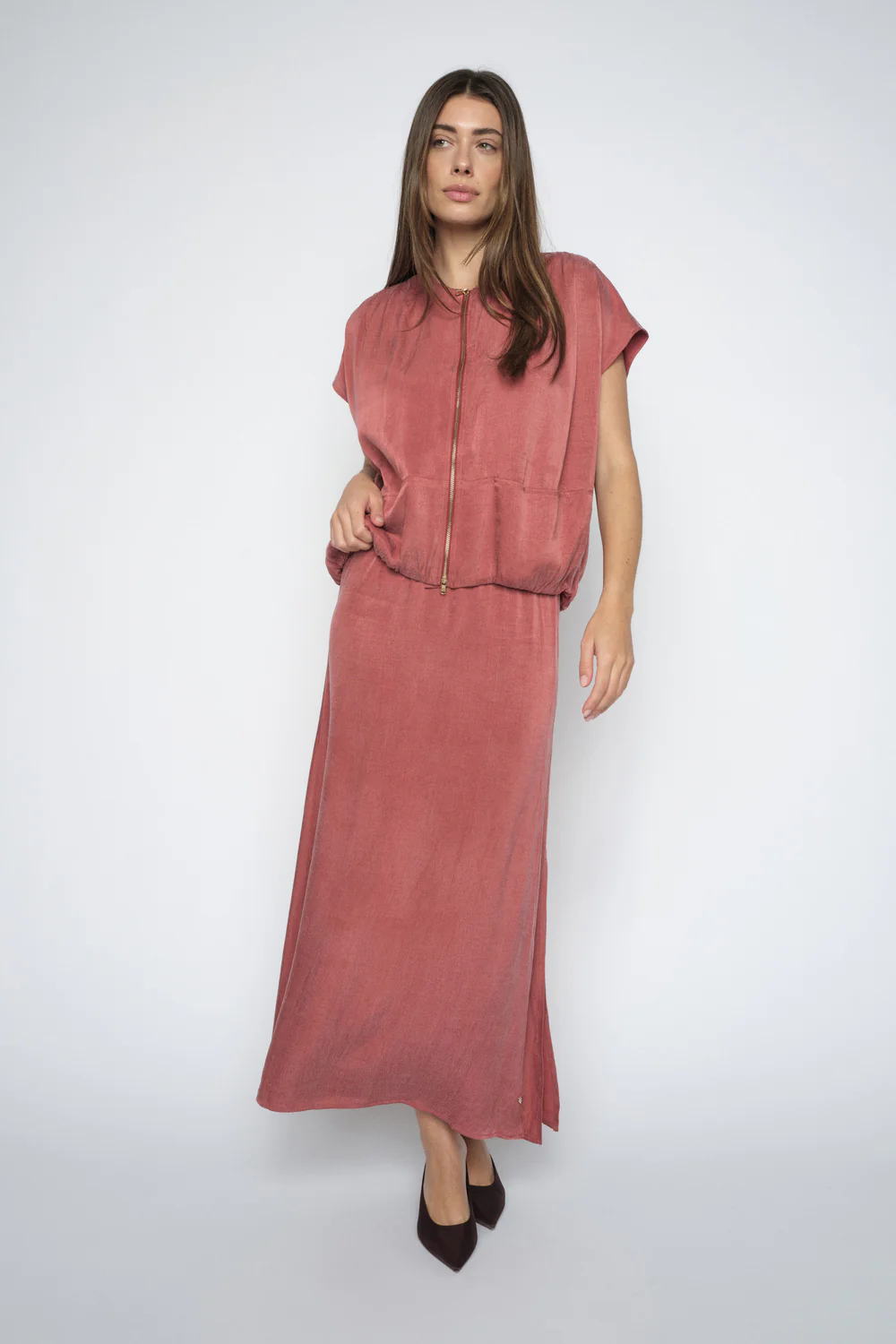 Bias Nadie Skirt | Cowhide | Nederdel fra Mos Mosh - Image 3