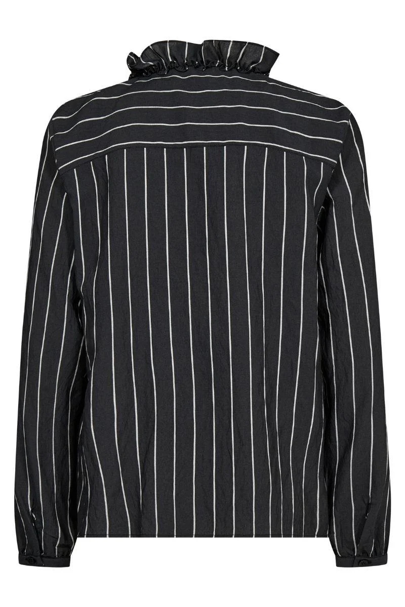 Billy Stripe Shirt | Phantom | Skjorte fra Mos Mosh - Image 4