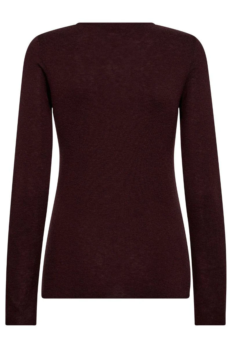 Bouch O-neck Knit | Fudge | Strik fra Mos Mosh - Image 5