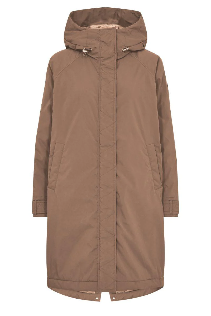 Cali Parka Coat | Chocolate Chip | Jakke fra Mos Mosh
