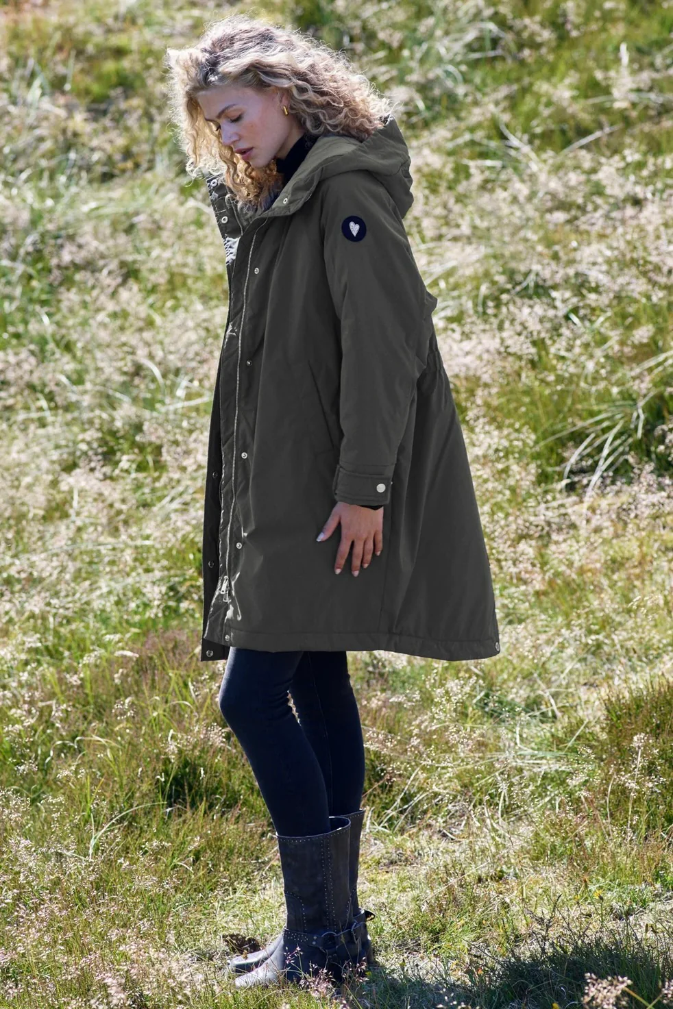Cali Parka Coat | Forest Night | Jakke fra Mos Mosh - Image 5
