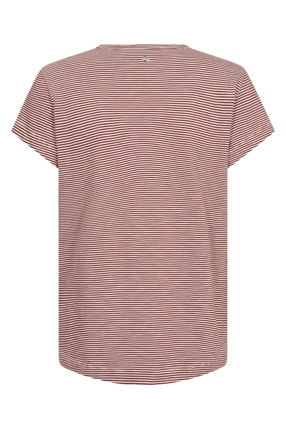 Campa O-SS Stripe Tee | Cowhide | T-Shirt fra Mos Mosh - Image 4
