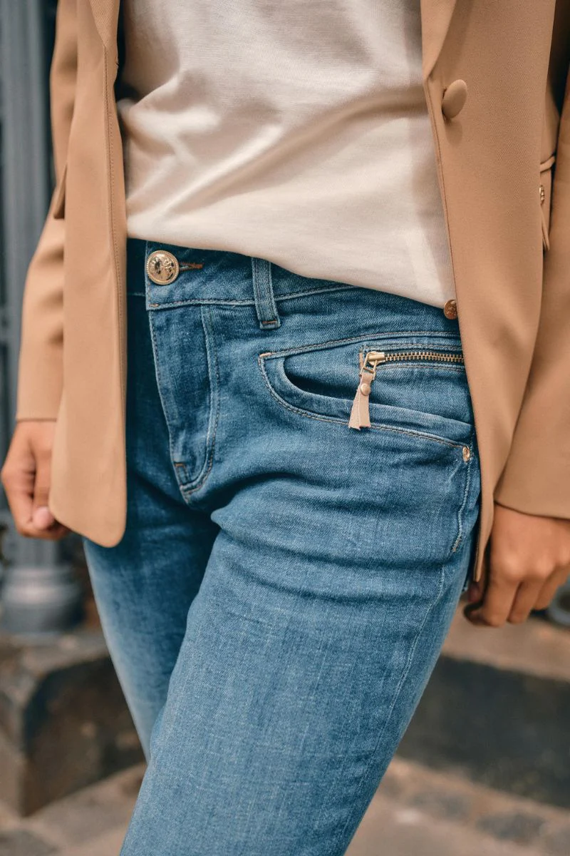 Carla Naomi Group Jeans | Blue | Jeans fra Mos Mosh - Image 4
