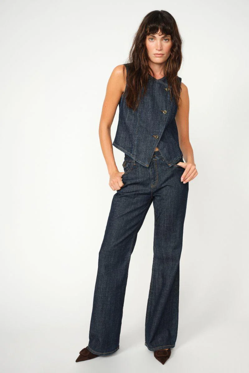 Ceden Nippon Vest  | Dark Blue | Vest fra Mos Mosh - Image 5