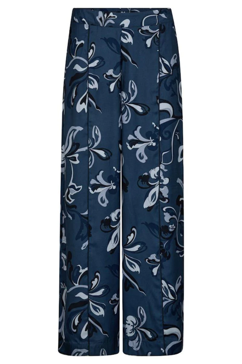 Charbel Serve Pant Regular | Ensign Blue | Bukser fra Mos Mosh - Image 2