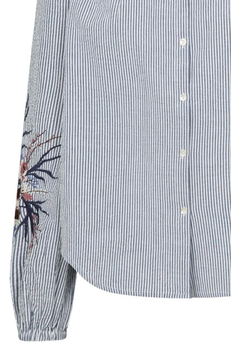 Ciu Oxfo Shirt | Crown Blue | Skjorte fra Mos Mosh - Image 6