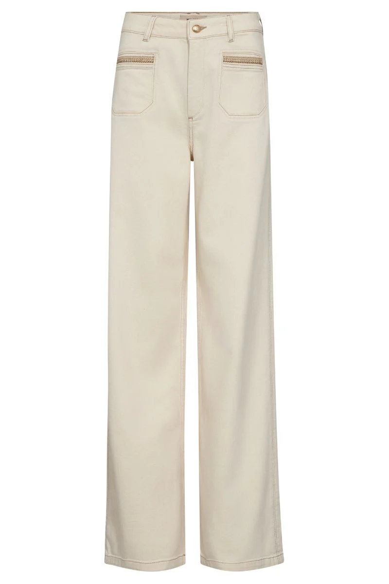 Colette Clay Jeans  Regular | Clay | Jeans fra Mos Mosh - Image 2