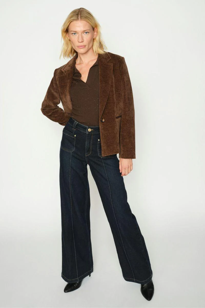 Colette Lyon JeansLong | Dark Blue | Jeans fra Mos Mosh - Image 10