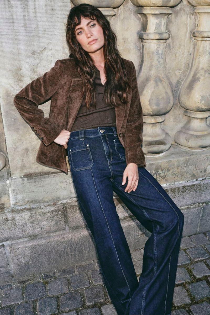 Colette Lyon JeansLong | Dark Blue | Jeans fra Mos Mosh - Image 6