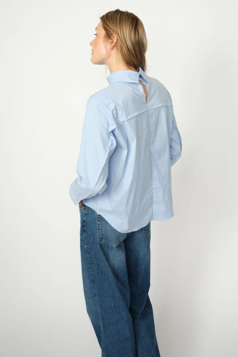 Dara Deco Jeans Long | Mid Blue | Jeans fra Mos Mosh - Image 6