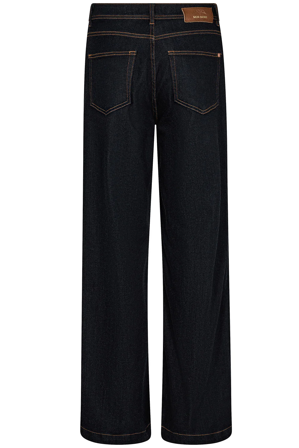 Dara Deluxe Jeans 34' | Dark Blue | Jeans fra Mos Mosh - Image 4