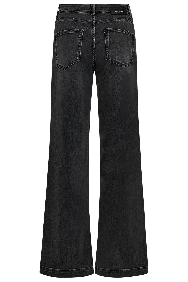 Dara Deluxe Jeans 32' | Grey | Jeans fra Mos Mosh - Image 5