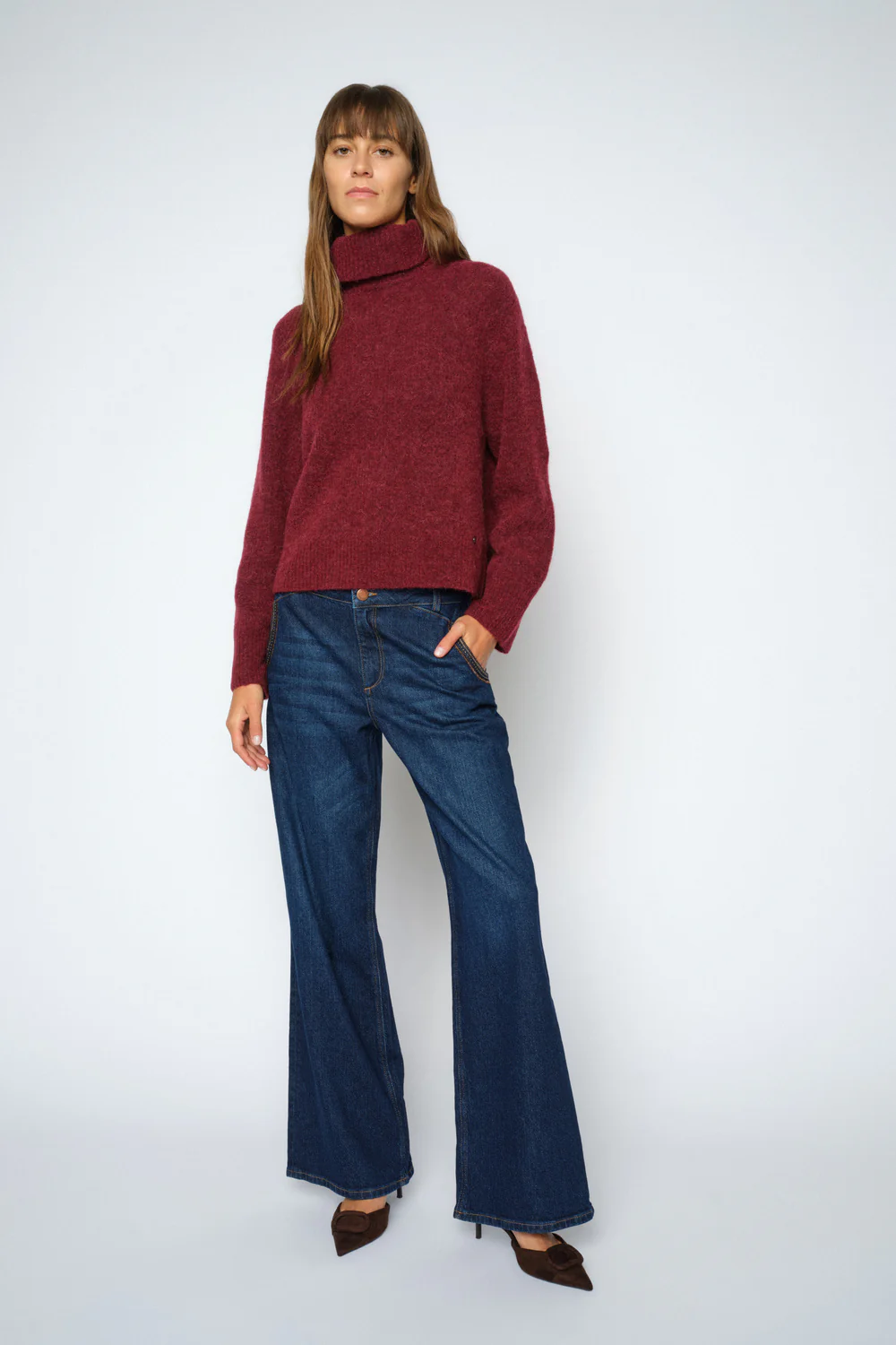 Dara Emerd Jeans 32' | Dark Blue | Jeans fra Mos Mosh - Image 4