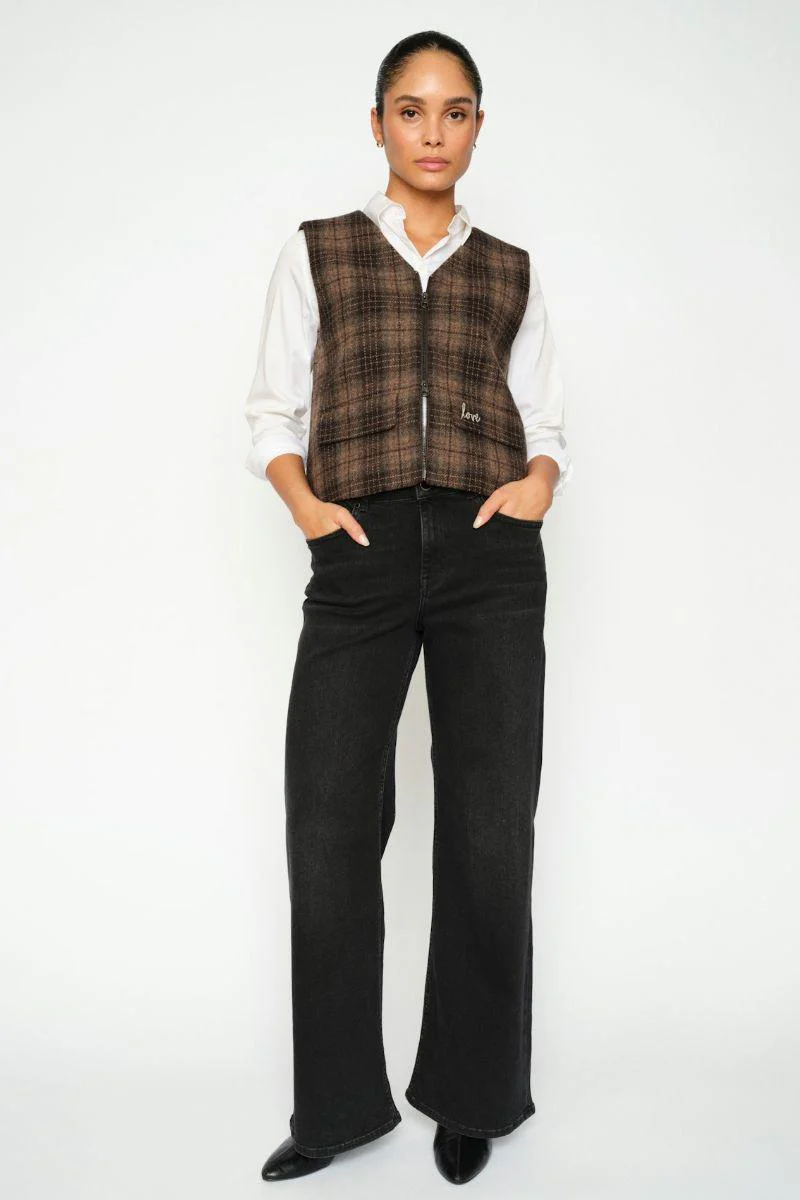 Dara Hera Jeans Regular | Black | Jeans fra Mos Mosh - Image 11