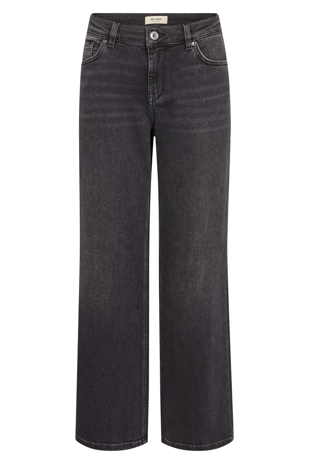 Dara Hera Jeans 32' | Dark Grey | Jeans fra Mos Mosh - Image 2
