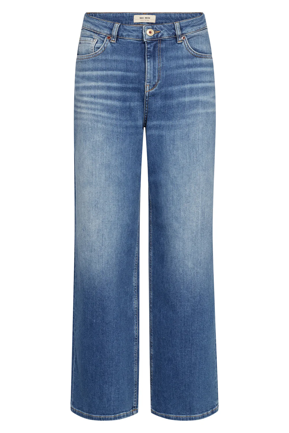 Dara Hera Jeans 32' | Mid Blue | Jeans fra Mos Mosh - Image 2