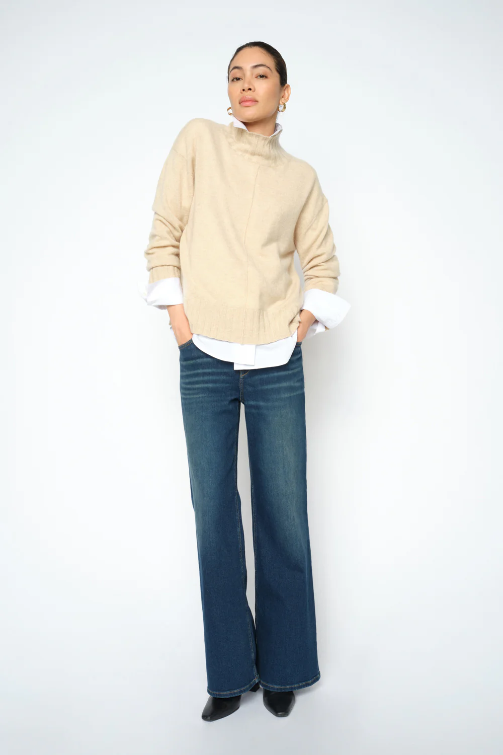 Dara Hera Jeans 34' | Indigo Blue | Jeans fra Mos Mosh - Image 5
