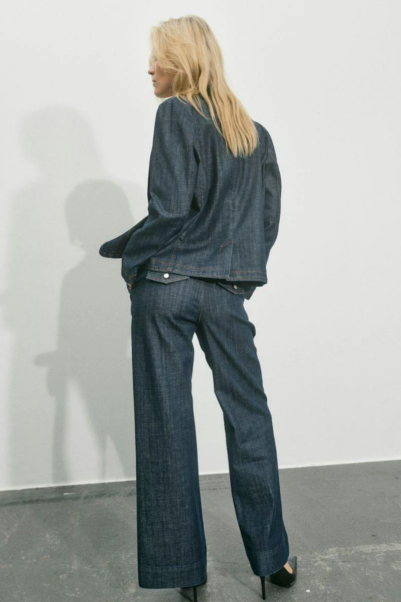 Diane Nippon Blazer | Dark Blue | Blazer fra Mos Mosh - Image 8