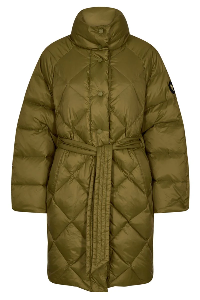 Eden Down Jacket | Fir Green | Jakke fra Mos Mosh - Image 3