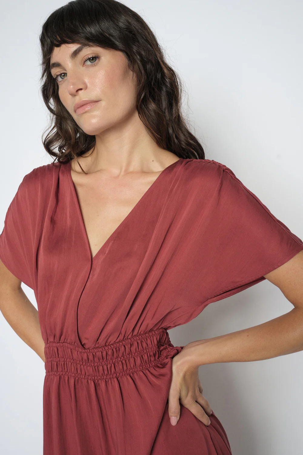 Edith Annie Dress | Cowhide | Kjole fra Mos Mosh - Image 3