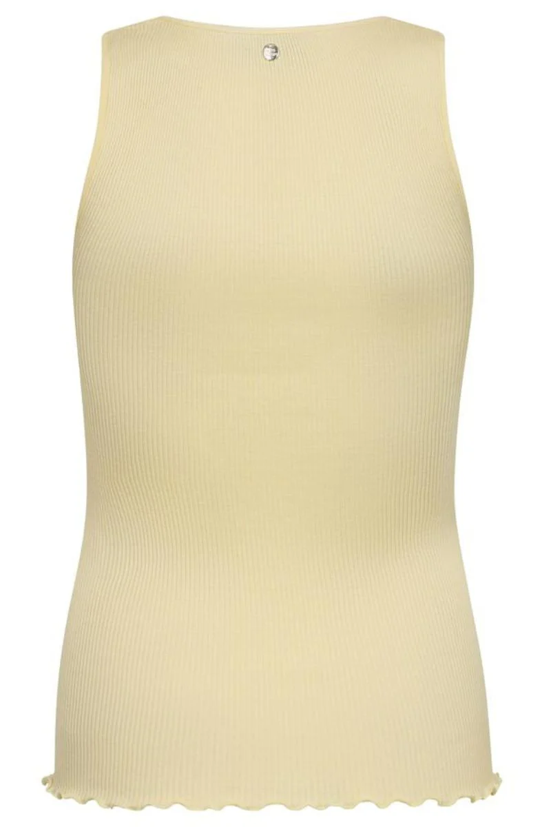 Elaine Seamless Silk Tank Top  | French Vanilla | T-shirt fra Mos Mosh - Image 3