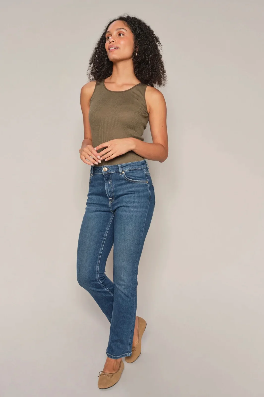 Elaine Seamless Tank Top  | Sea Turtle | Top fra Mos Mosh - Image 3