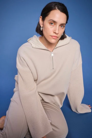 Eliza Sweatpant | Feather Gray | Sweats fra Mos Mosh - Image 7