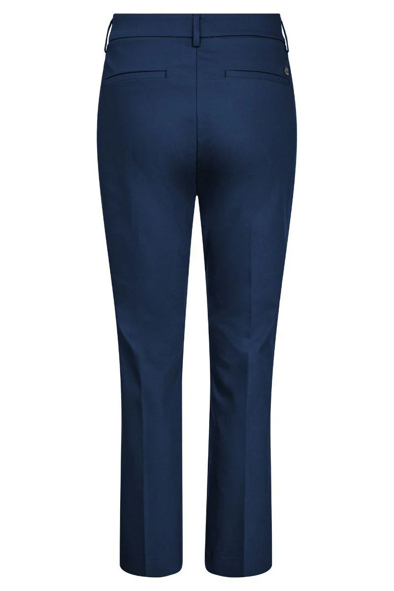 Ellen Night Pant Regular | Ensign Blue | Bukser fra Mos Mosh - Image 2