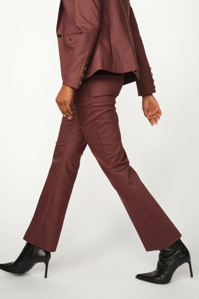 Ellen Night Pant Regular| Fudge | Bukser fra Mos Mosh - Image 5