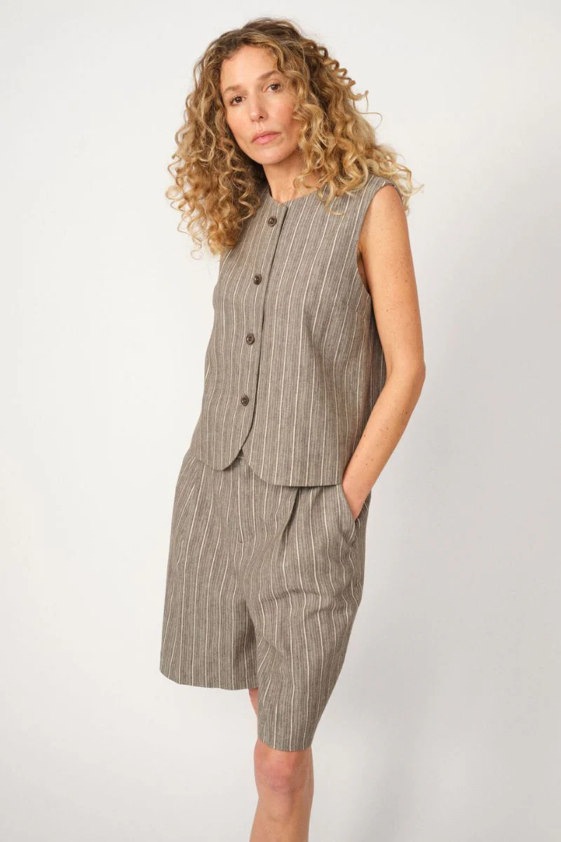 Eriin Thelma Vest | Sea Turtle | Blazer fra Mos Mosh - Image 3