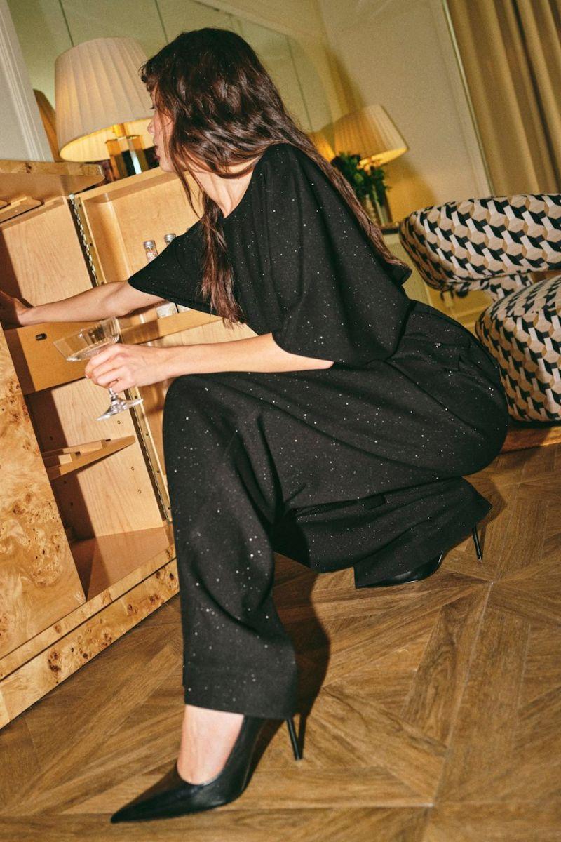 Evie Bellevue Pant Regular | Black | Bukser fra Mos Mosh - Image 11