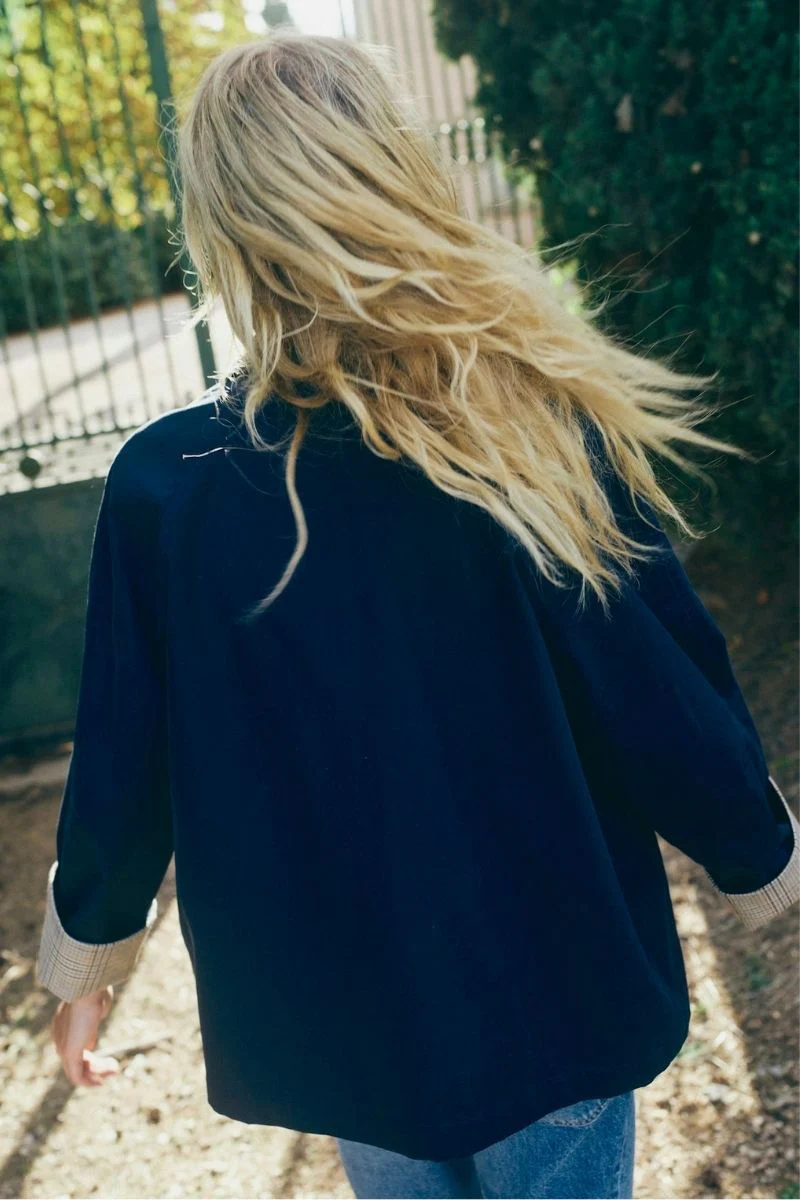Fallon Mercer Jacket | Salute Navy | Jakke fra Mos Mosh - Image 3