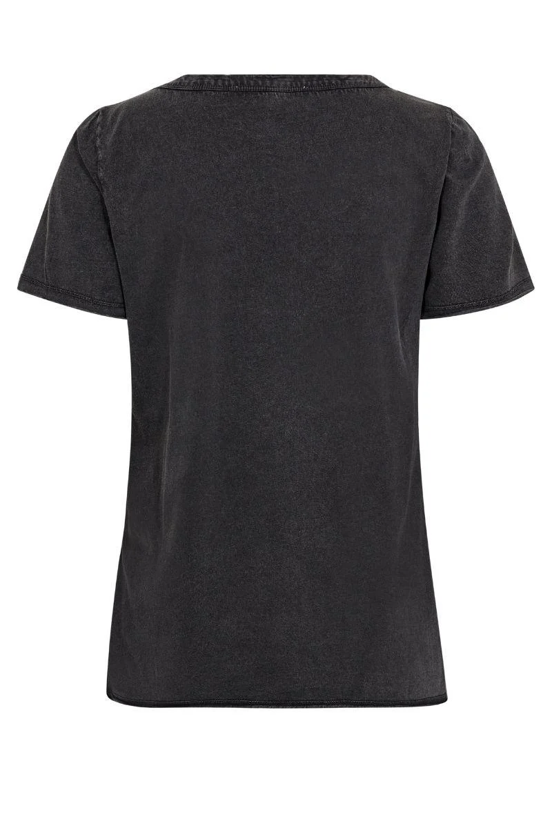 Fango O-SS Tee | Phantom | T-shirt fra Mos Mosh - Image 2