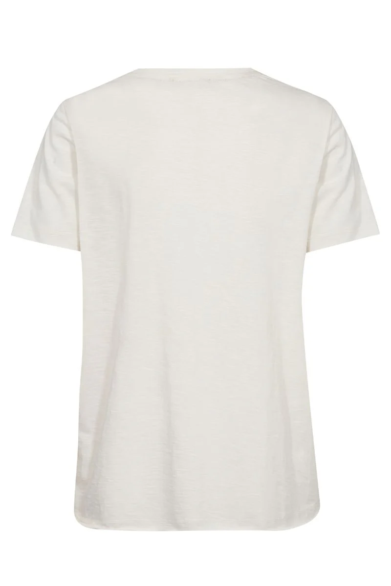 Gull O-SS Deco Tee | Ecru | T-shirt fra Mos Mosh - Image 2