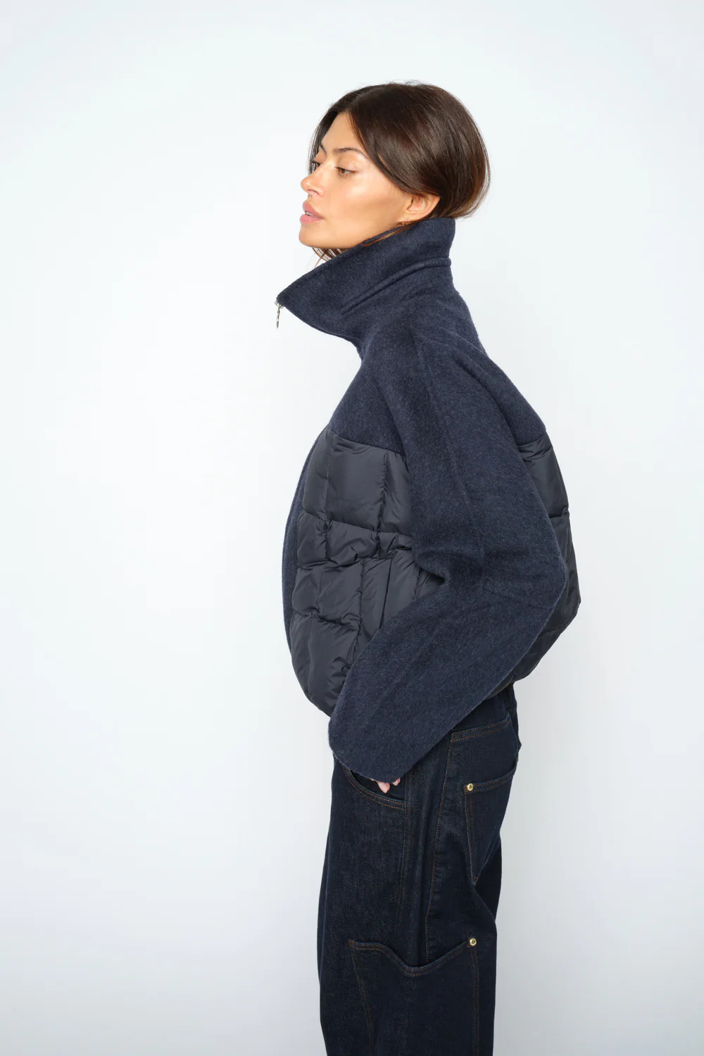 Harriet Loisa Jacket | Salute Navy | Jakke fra Mos Mosh - Image 3