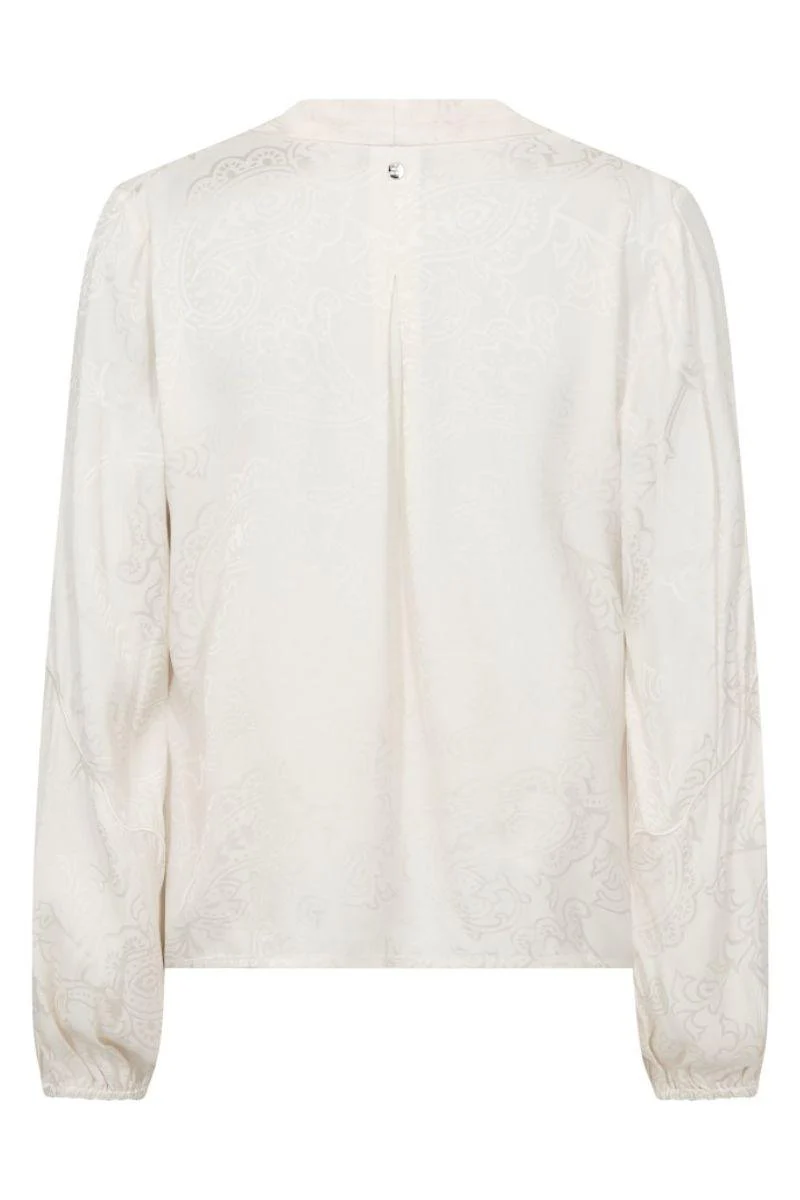 Hefa Paisleya Blouse | Ecru | Bluse fra Mos Mosh - Image 3