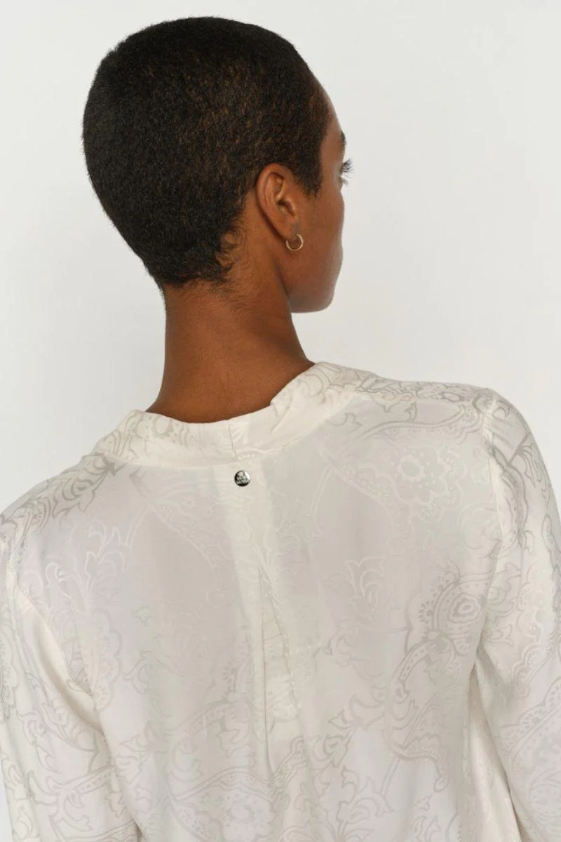 Hefa Paisleya Blouse | Ecru | Bluse fra Mos Mosh - Image 5