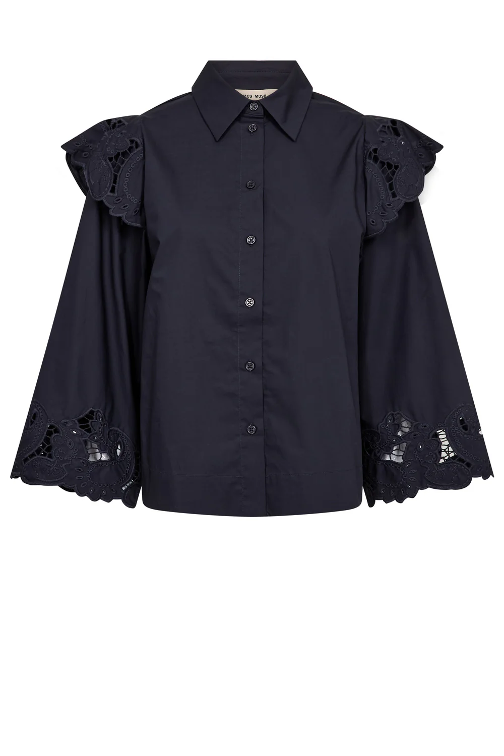 Heliam Broange Shirt | Salute Navy | Skjorte fra Mos Mosh - Image 2