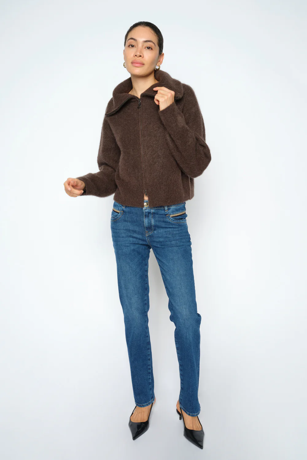 Hulda Knit Zip Cardigan | Delicioso | Strik fra Mos Mosh - Image 6