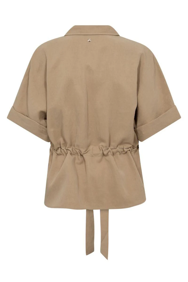Indie Gunilla Blouse  | Sesame | Bluse fra Mos Mosh - Image 5