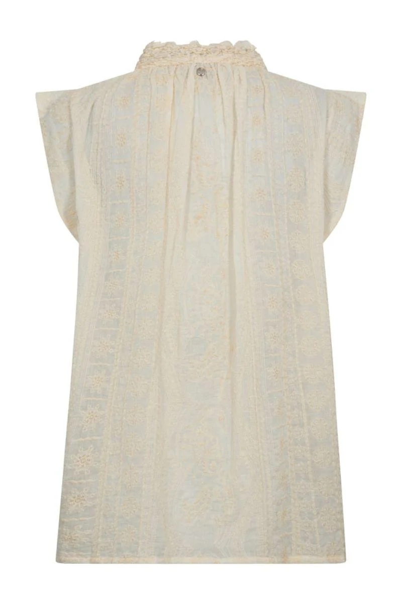 Jia Allo Shirt  | Ecru | Skjorte fra Mos Mosh - Image 3