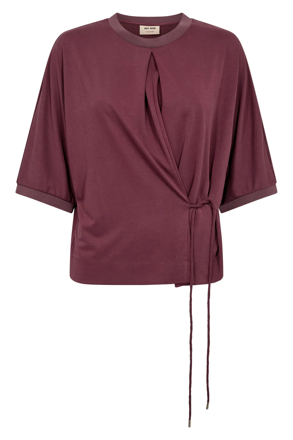 Juana O-SS Tee | Port Royale | T-Shirt fra Mos Mosh - Image 2