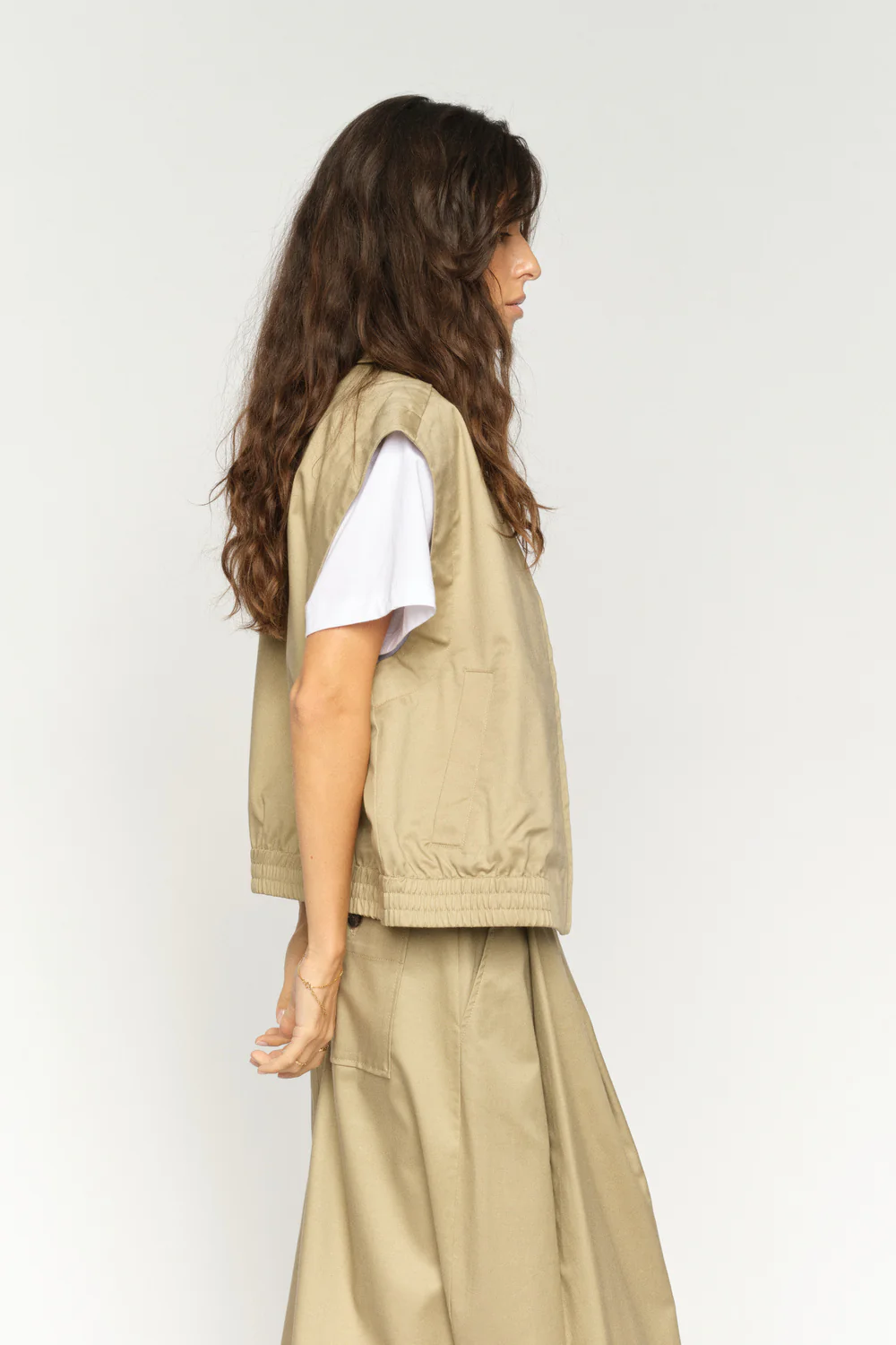 Kendall Billie Vest | Twill | Vest fra Mos Mosh - Image 5