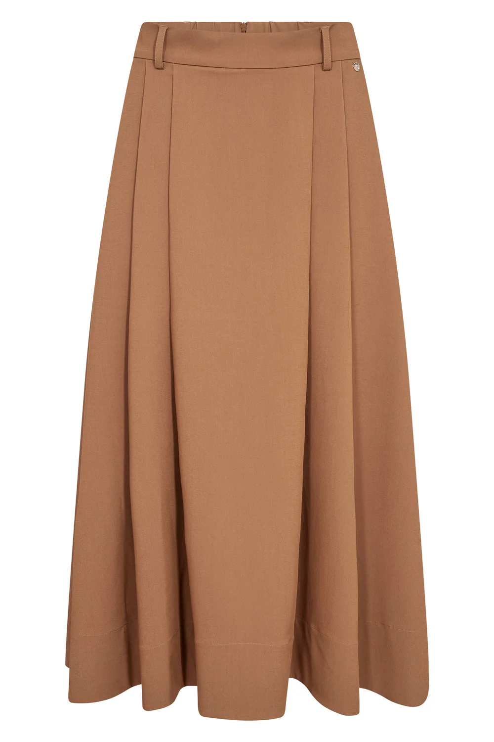 Kit Sato Skirt | Dark Camel | Nederdel fra Mos Mosh - Image 2