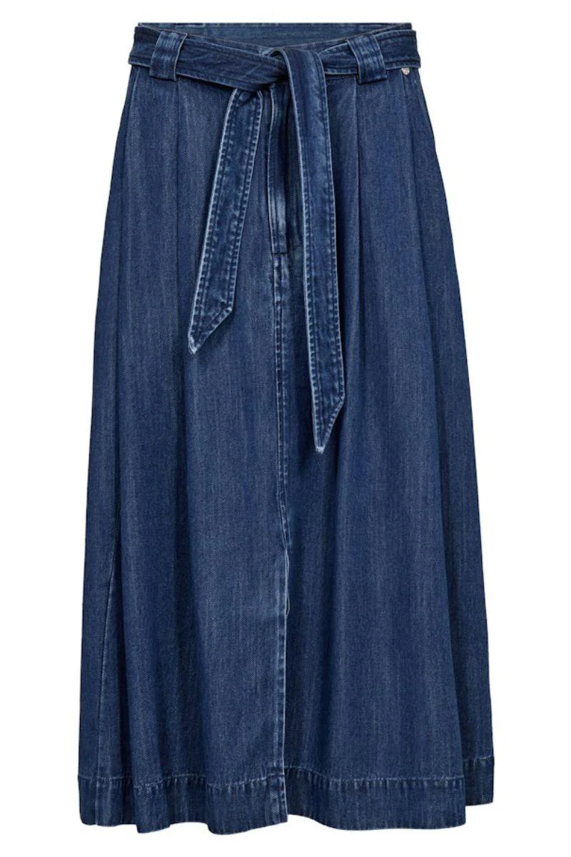 Koda Dinem Skirt | Dark Blue | Nederdel fra Mos Mosh - Image 2
