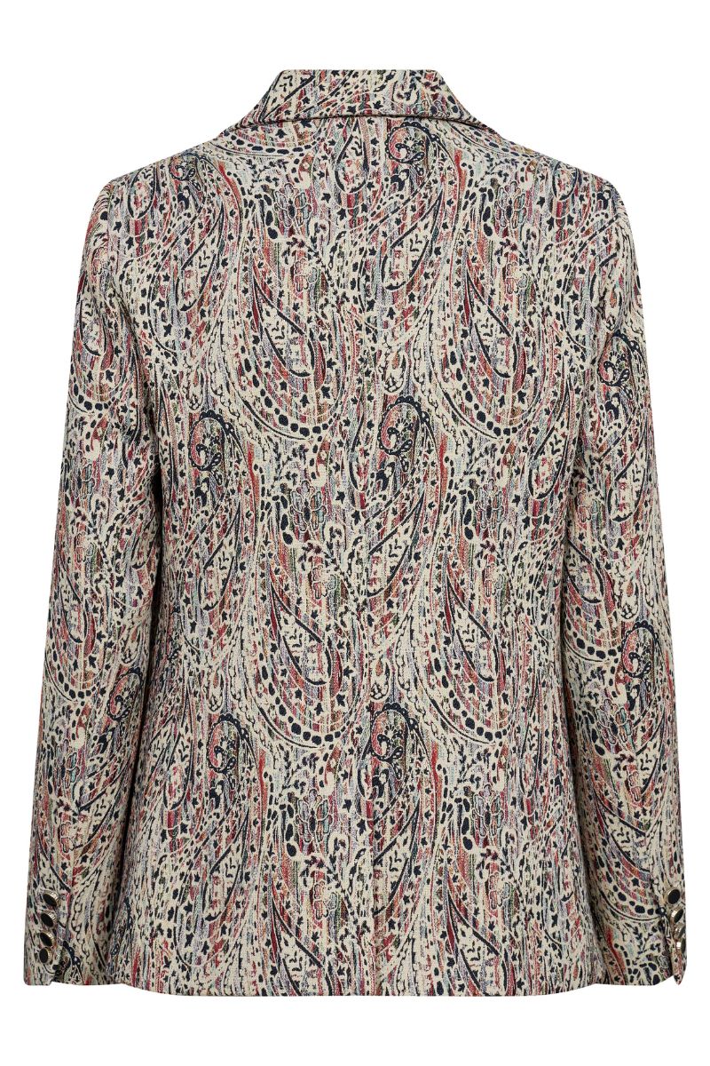 Linea Paloma Blazer  | Chinese Red | Blazer fra Mos Mosh - Image 4
